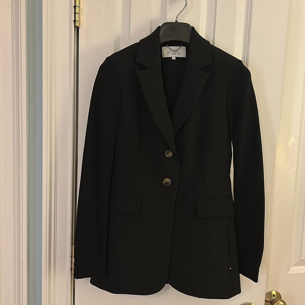 PEARL by Lela Rose Black Blazer size 2